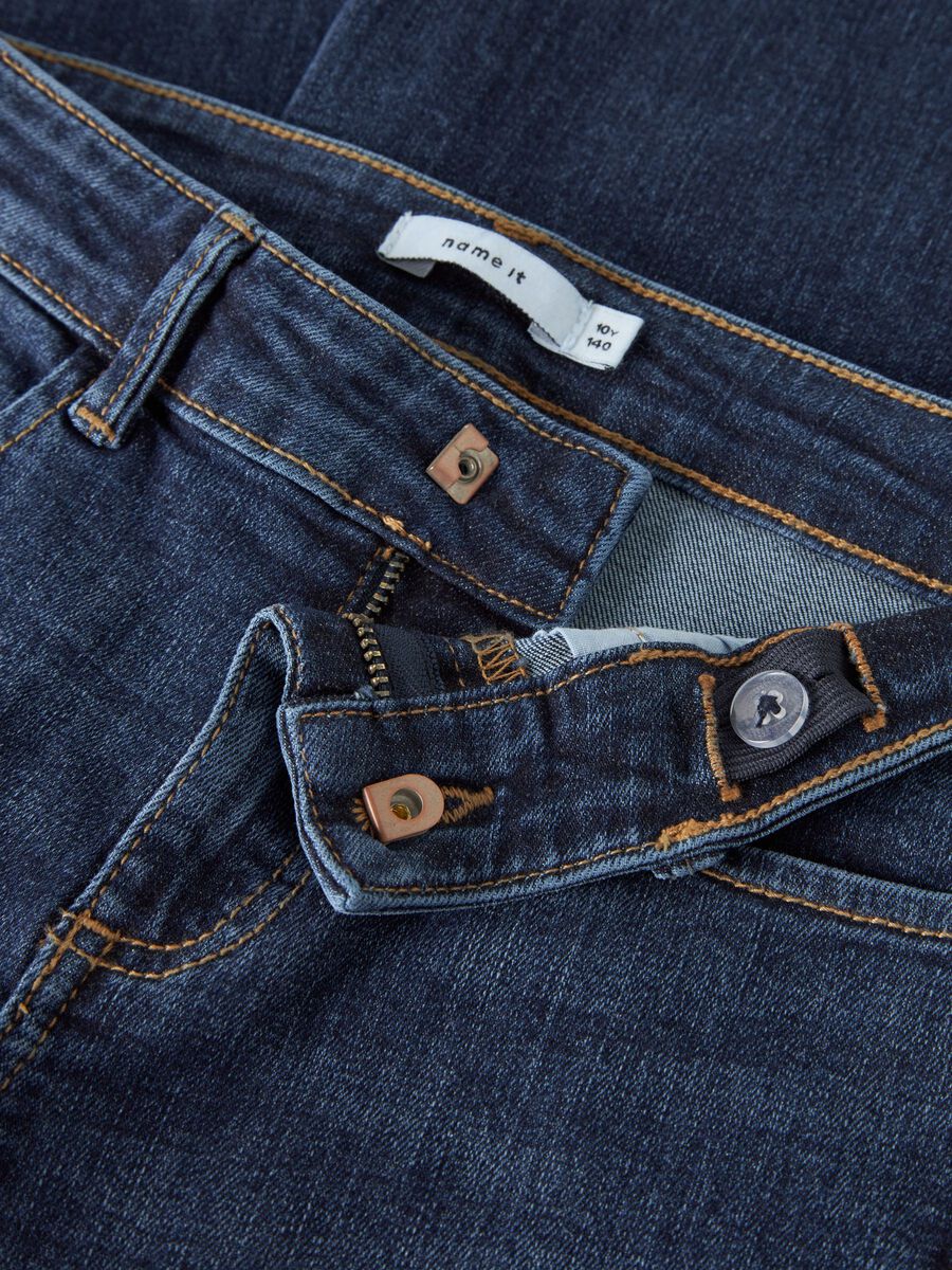 Carousel image 3 EXTRA WIDE FIT JEANS, Dark Blue Denim