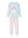 Name it ORGANIC COTTON UNICORN PRINT NIGHTSET, Cool Blue, highres - 13190224_CoolBlue_001.jpg