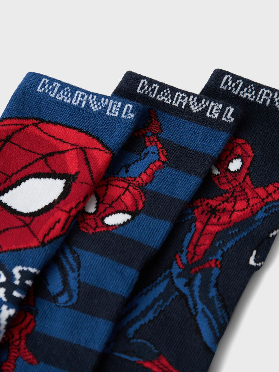 name it 3 PACK SPIDERMAN SOCKS, Dark Sapphire, highres - 13235496_DarkSapphire_1142769_005.jpg