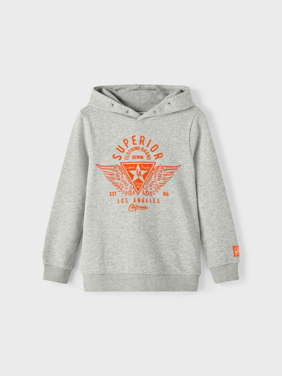 Name it PRINTED HOODIE, Grey Melange, highres - 13213149_GreyMelange_003.jpg