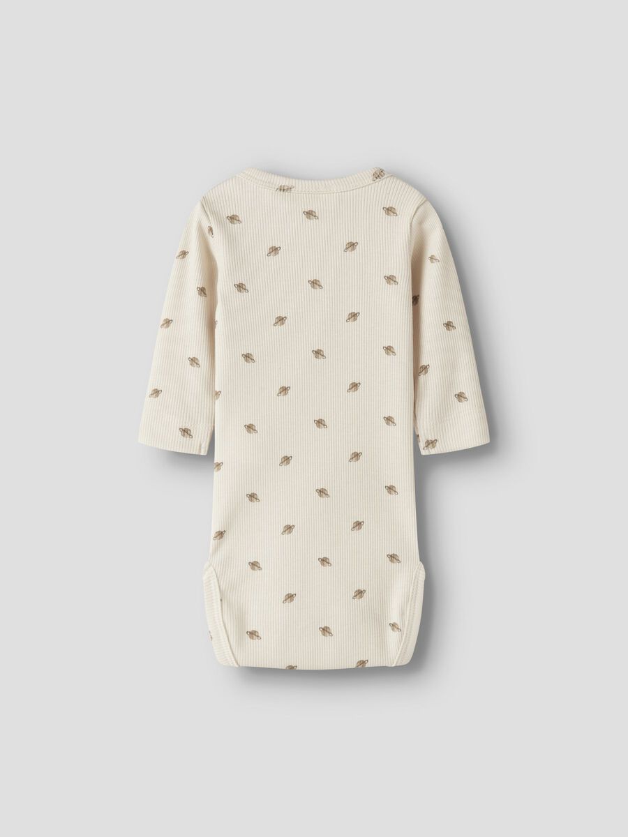 Carousel image 3 LANGE MOUWEN ROMPER, Turtledove