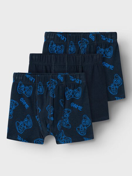 Name it 3 PACK BOXER SHORTS, Dark Sapphire, highres - 13227085_DarkSapphire_003.jpg