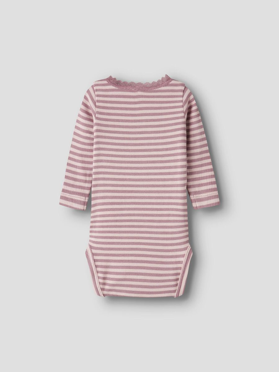 Carousel image - LONG SLEEVED ROMPER, Lotus | 3