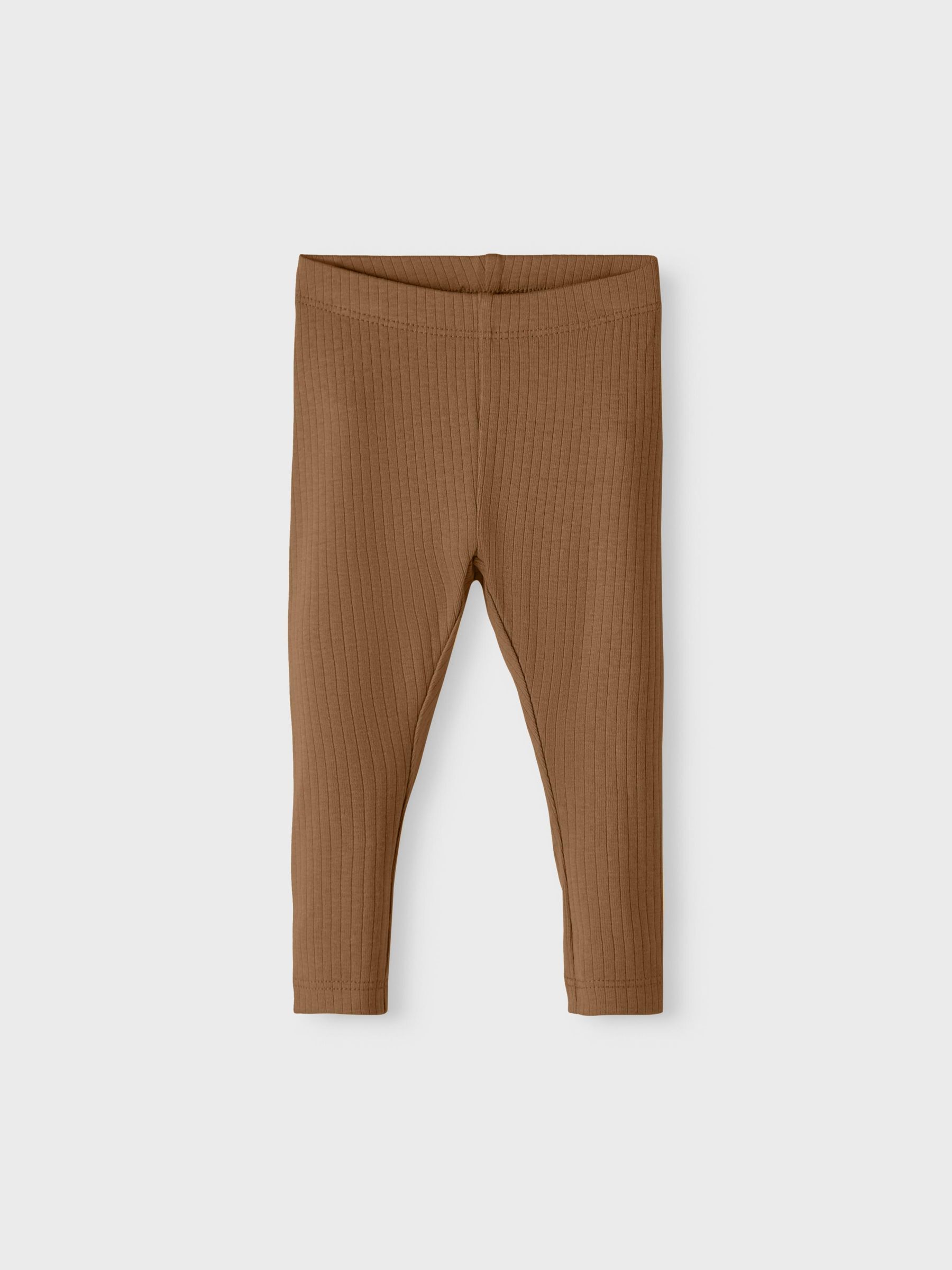 RIB LEGGINGS (Brown) from NAME IT BABY 