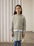 name it LONG SLEEVED KNITTED PULLOVER, Light Grey Melange, highres - 13237314_LightGreyMelange_008.jpg