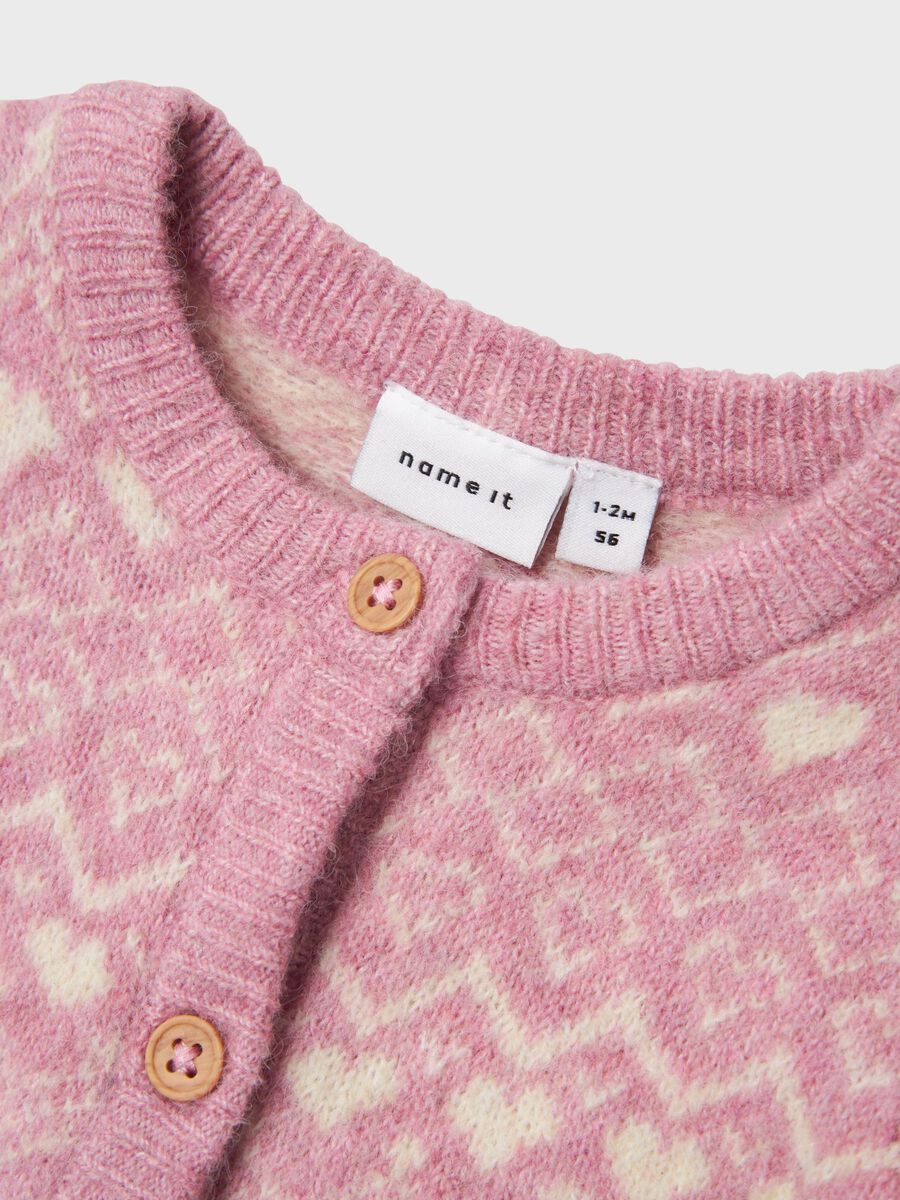 name it LONG SLEEVED KNITTED CARDIGAN, Mauve Orchid, highres - 13235332_MauveOrchid_005.jpg