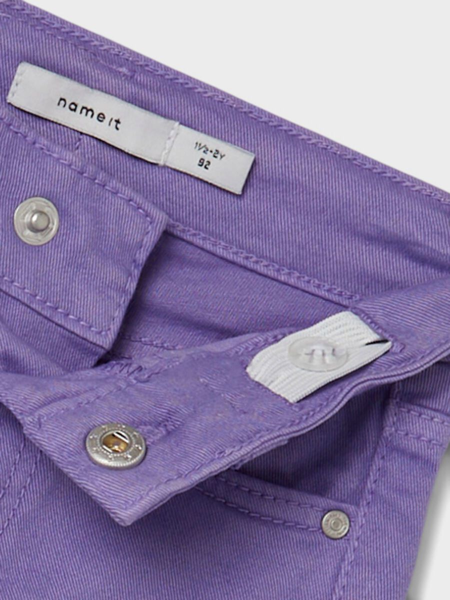 Carousel image - WIDE LEG TROUSERS, Aster Purple | 3