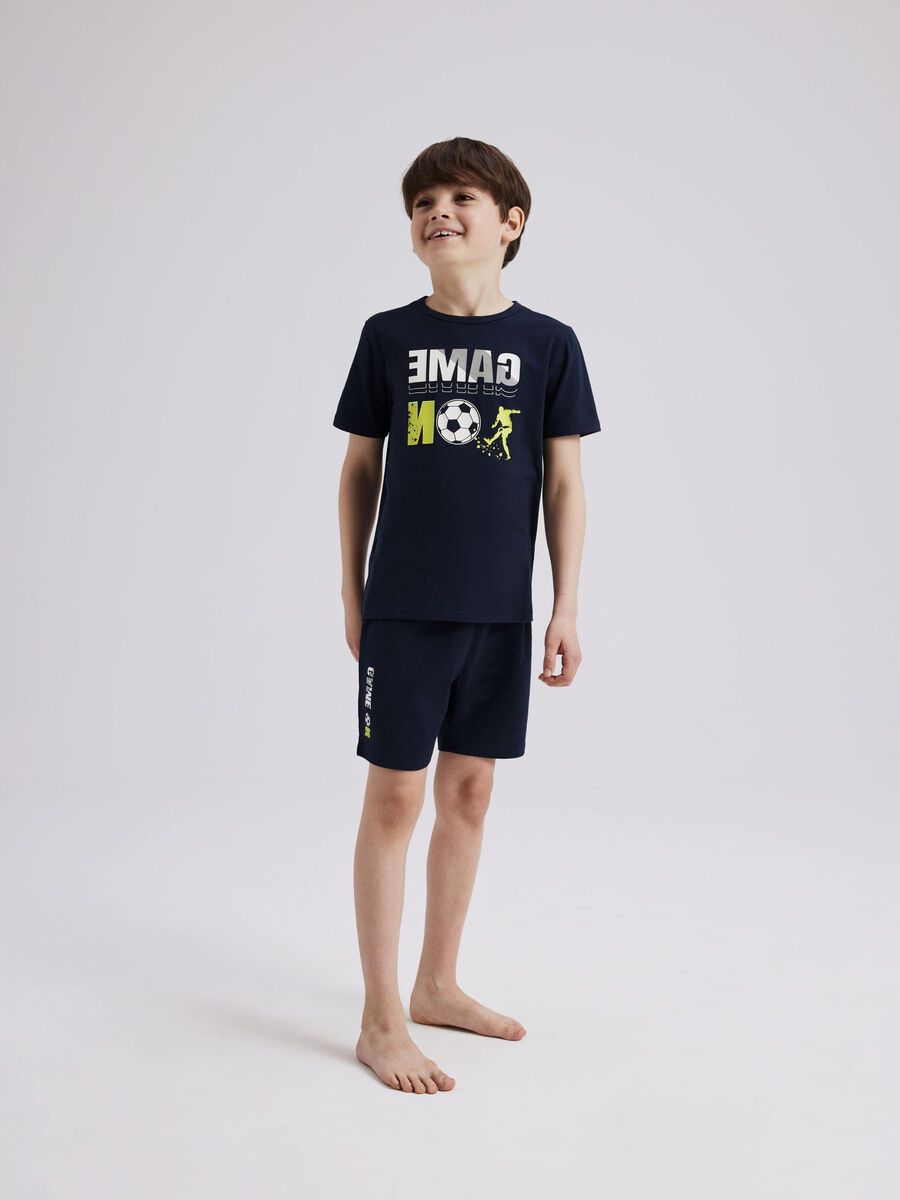 name it SHORT SLEEVED PYJAMA SET, Dark Sapphire, highres - 13227071_DarkSapphire_007.jpg
