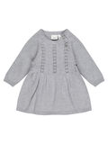 Name it MANCHES LONGUES ROBE EN MAILLE, Grey Melange, highres - 13148570_GreyMelange_001.jpg