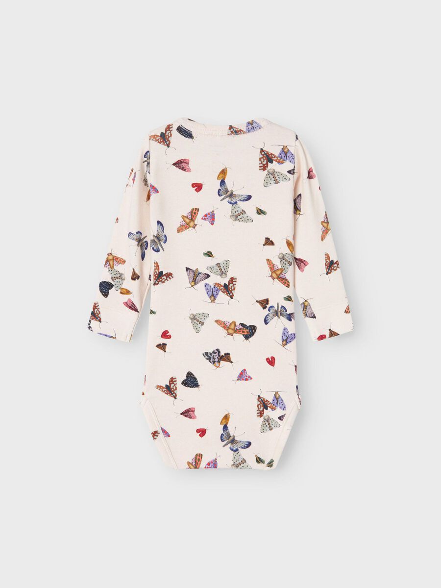 Product carousel image 2 LONG SLEEVED ROMPER, Heavenly Pink