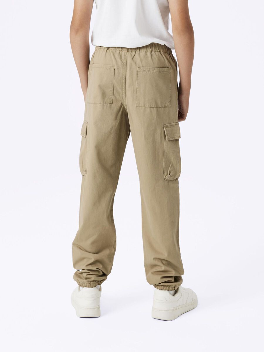 Product carousel image 2 &Agrave; COUPE CLASSIQUE PANTALON CARGO, Chinchilla