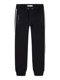 Name it SIDE STRIPE SWEAT PANTS, Black, highres - 13168665_Black_001.jpg