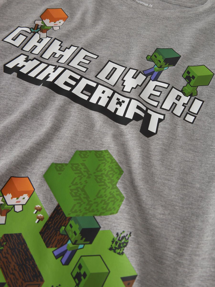 Carousel image 5 MINECRAFT TOP, Grey Melange