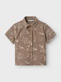 name it ORGANIC COTTON SHIRT, Walnut, highres - 13242318_Walnut_003.jpg