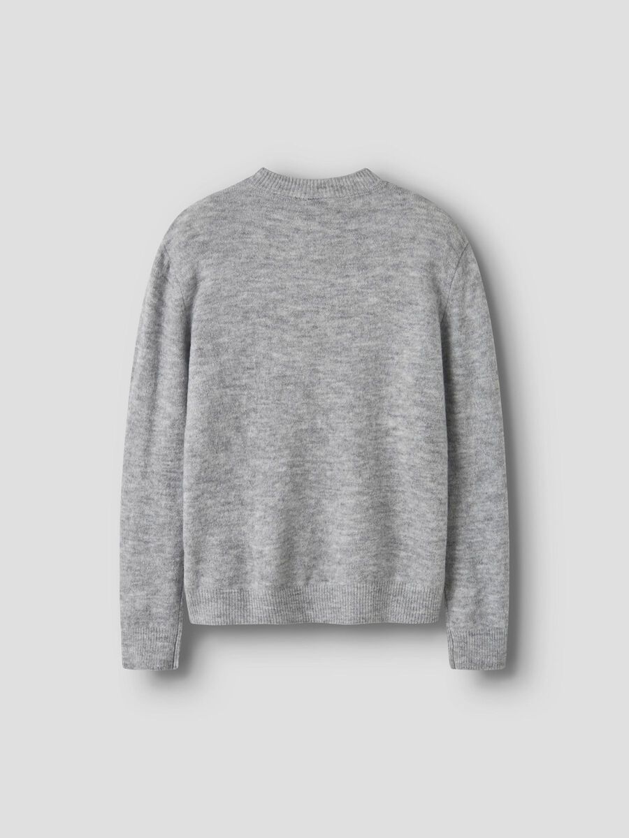 name it LANGARM STRICKPULLOVER, Light Grey Melange, highres - 13248070_LightGreyMelange_002.jpg