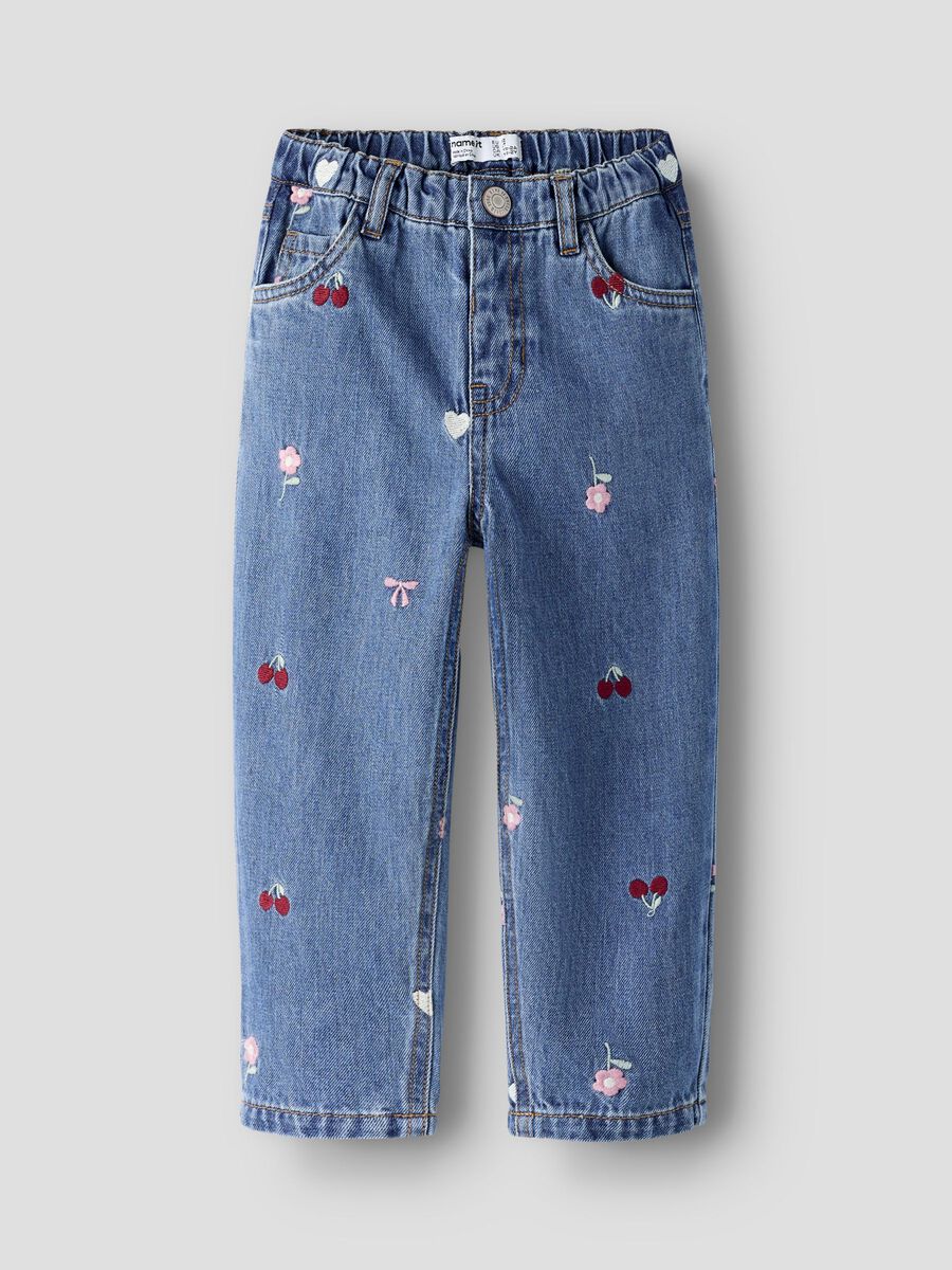 Product carousel image - JAMBES TONNEAU JEAN, Medium Blue Denim | 1