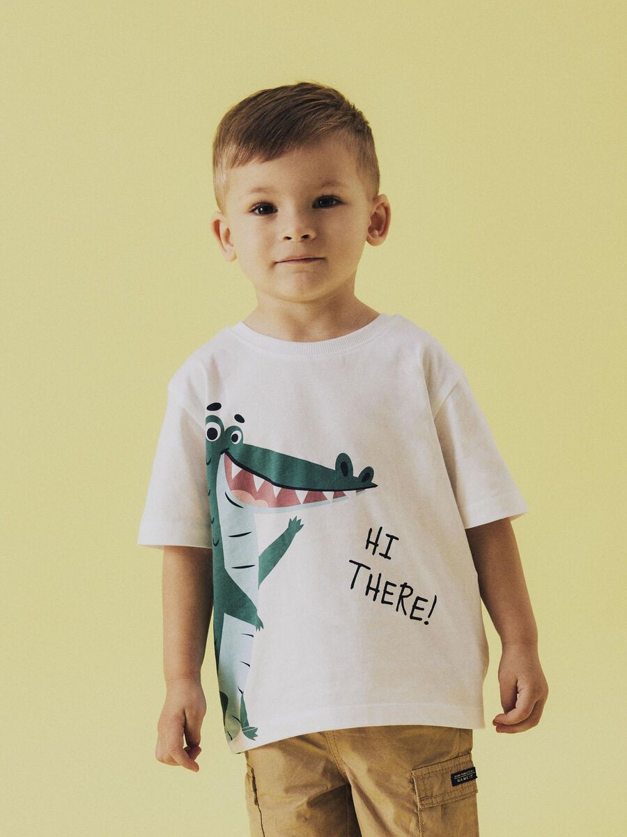 name it REGULAR FIT T-SHIRT, Lucent White, highres - 13238145_LucentWhite_008.jpg
