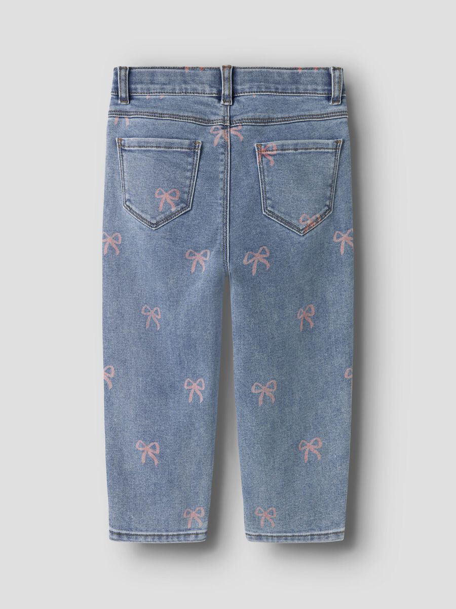 Carousel image 4 COUPE MOM JEAN, Medium Blue Denim