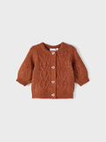 Name it CABLE KNITTED CARDIGAN, Arabian Spice, highres - 13209872_ArabianSpice_003.jpg