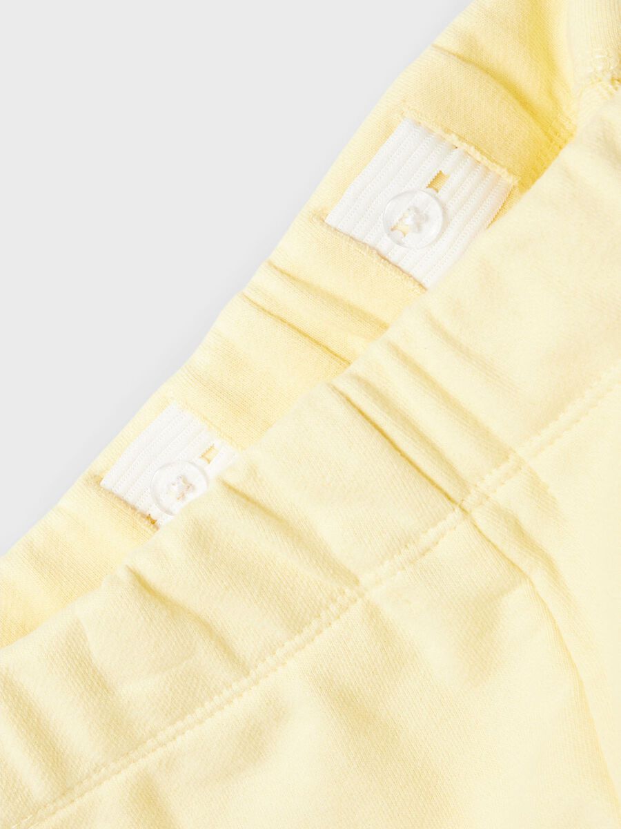 Carousel image 4 TAILLE &Eacute;LASTIQUE SOUPLE JOGGING EN MOLLETON, Double Cream