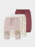 Name it 3-PACK SWEATPANTS, Crushed Berry, highres - 13199086_CrushedBerry_003.jpg