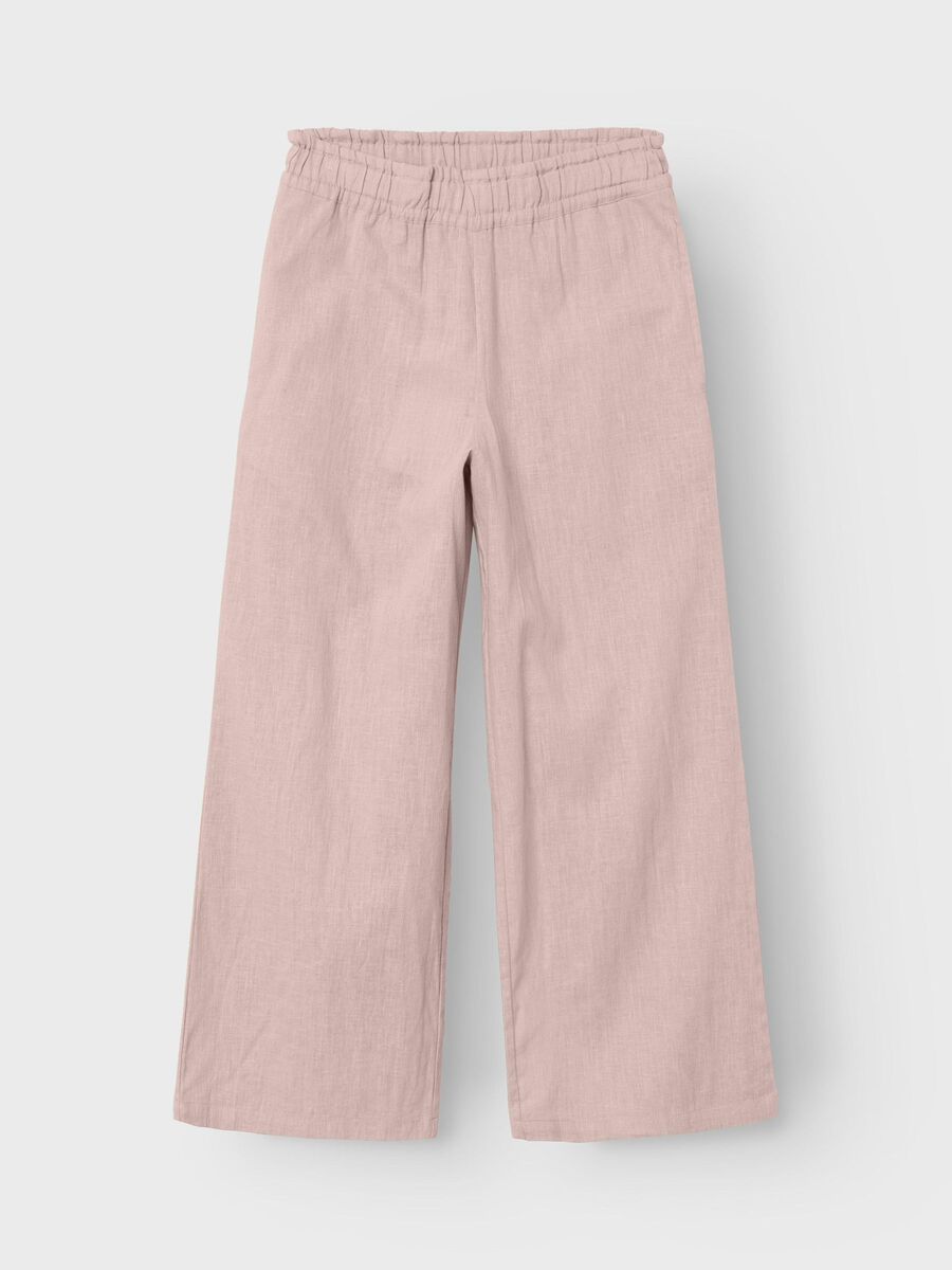 Product carousel image 1 WIDE LEG TROUSERS, Sepia Rose
