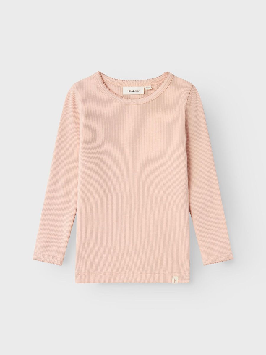 Name it SLIM FIT TOP MED LANGE ÆRMER, Cameo Rose, highres - 13235045_CameoRose_003.jpg