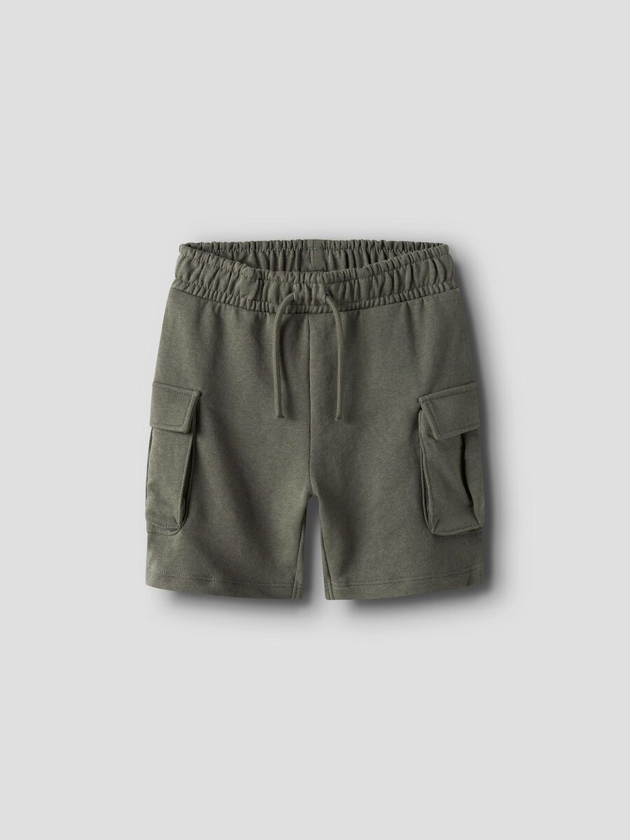 name it REGULAR FIT CARGO SHORTS, Dusty Olive, highres - 13240449_DustyOlive_003.jpg