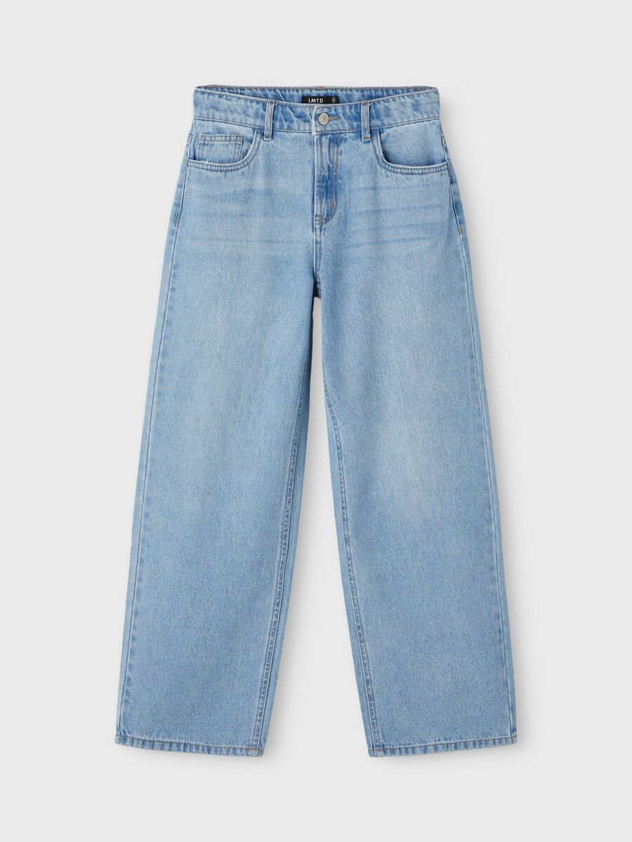 Name it HØJTALJET STRAIGHT JEANS, Light Blue Denim, highres - 13200034_LightBlueDenim_003.jpg