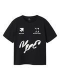 Name it PRINTED T-SHIRT, Black, highres - 13241800_Black_001.jpg