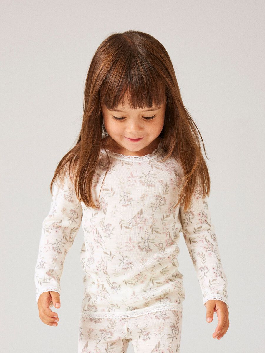 Product carousel image 1 MERINOULL L&Aring;NG&Auml;RMAD TOPP, Snow White