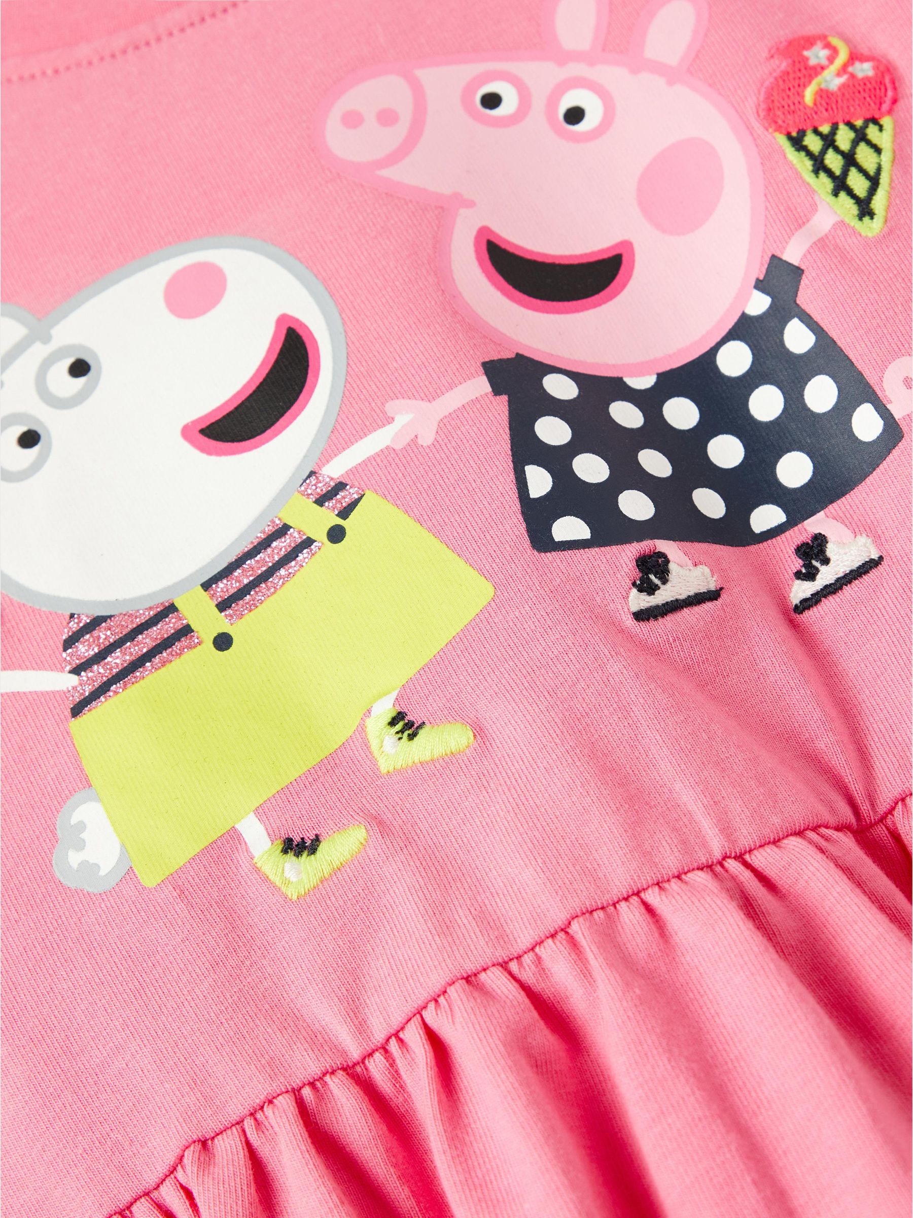 PEPPA PIG SHORT SLEEVED DRESS Toddler Girls Pink NAME IT