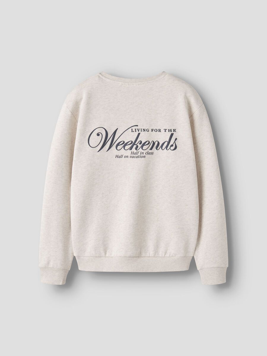 Product carousel image 2 &Oslash;KOLOGISK BOMULD SWEATSHIRT, Peyote Melange