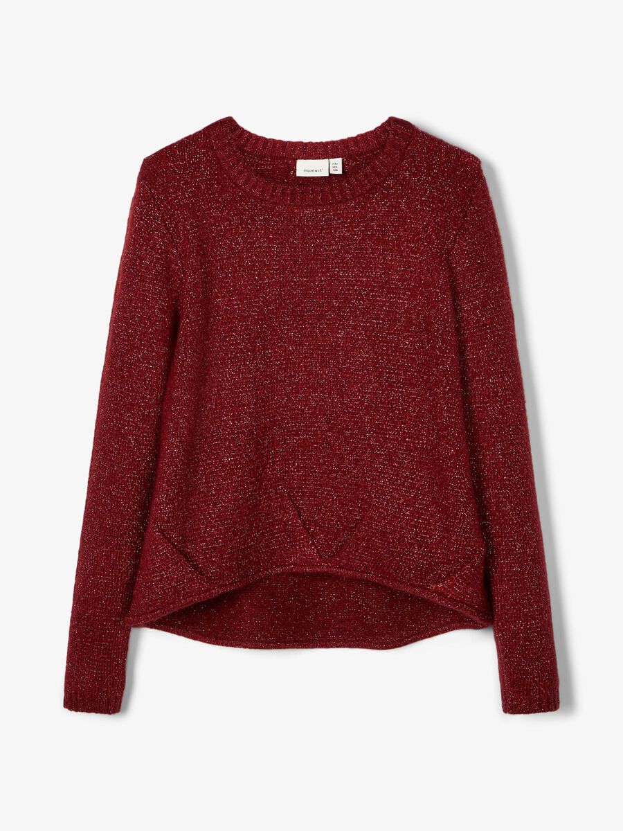 Name it GLITZER PULLOVER, Cabernet, highres - 13170712_Cabernet_003.jpg