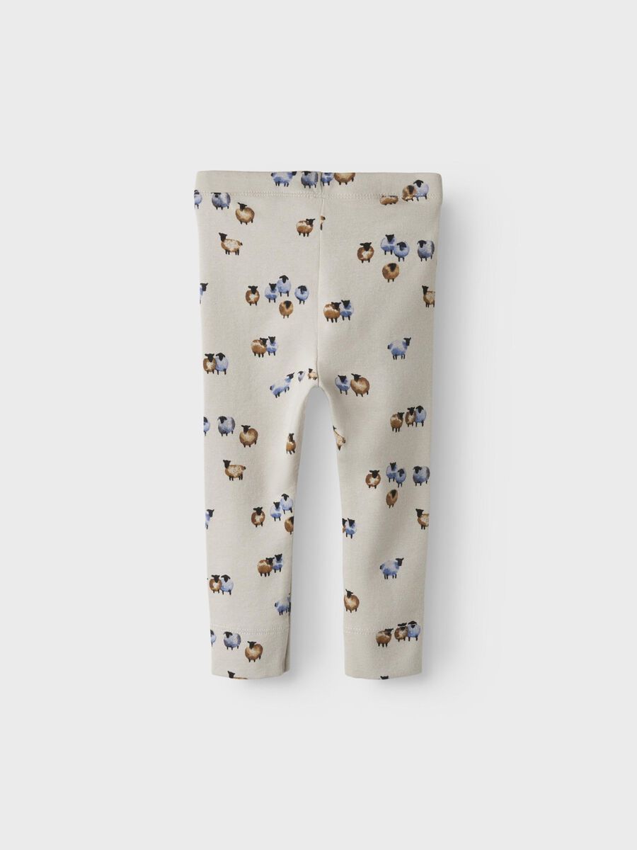 name it PRINT LEGGINGS, Oatmeal, highres - 13248224_Oatmeal_002.jpg