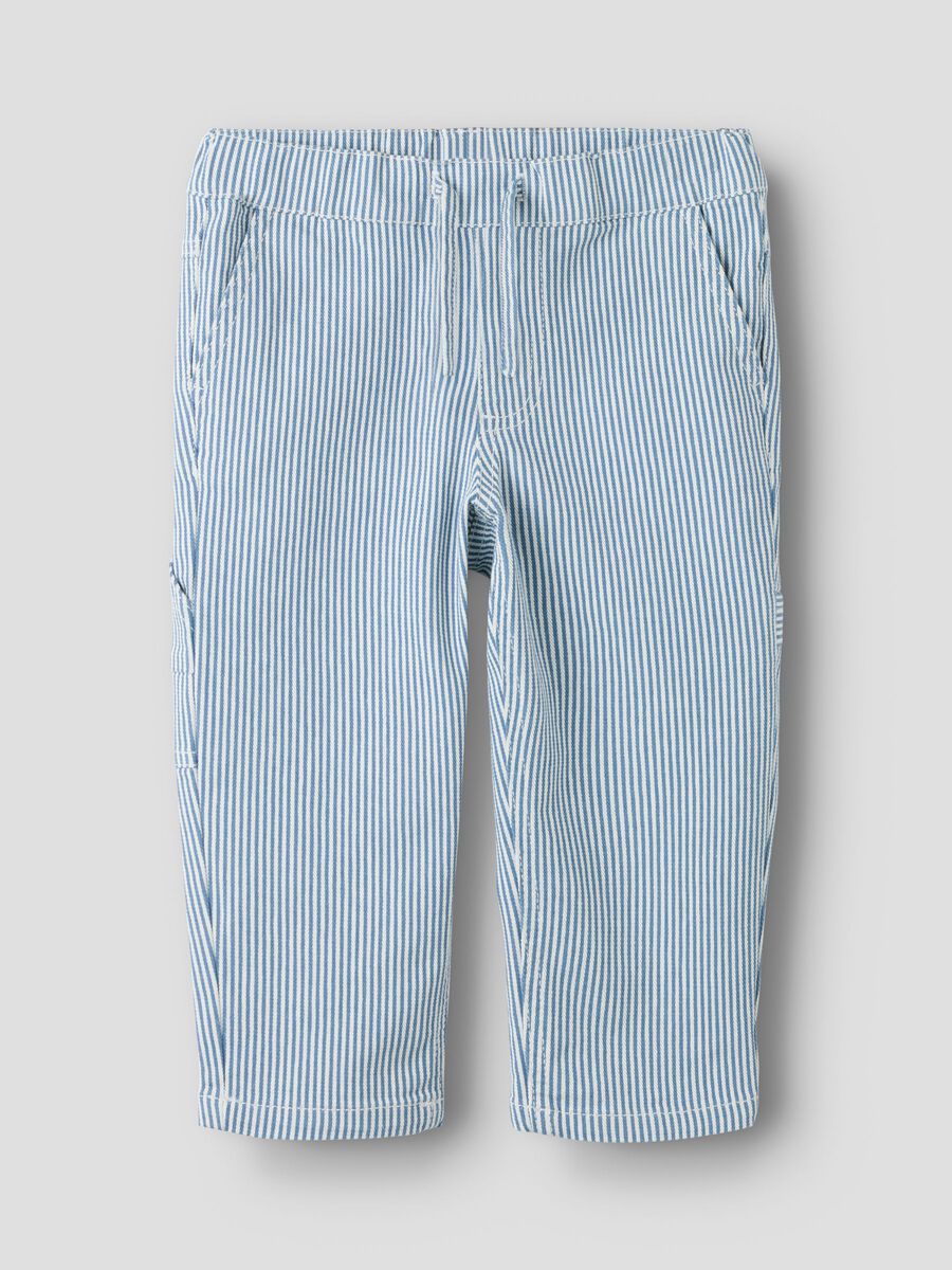 Product carousel image 2 TAPERED TROUSERS, White
