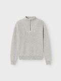 name it LANGÆRMET STRIKTRØJE, Grey Melange, highres - 13235412_GreyMelange_003.jpg