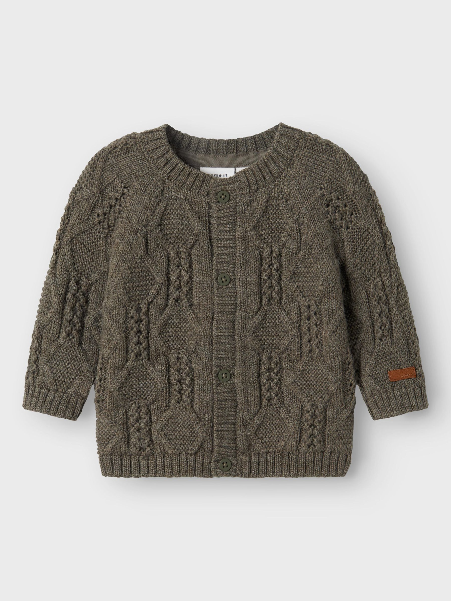 Grey knitted cardigan baby new arrivals