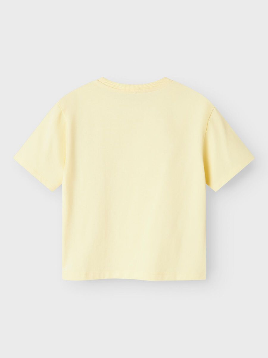 name it ORGANIC COTTON T-SHIRT, Pastel Yellow, highres - 13240437_PastelYellow_002.jpg