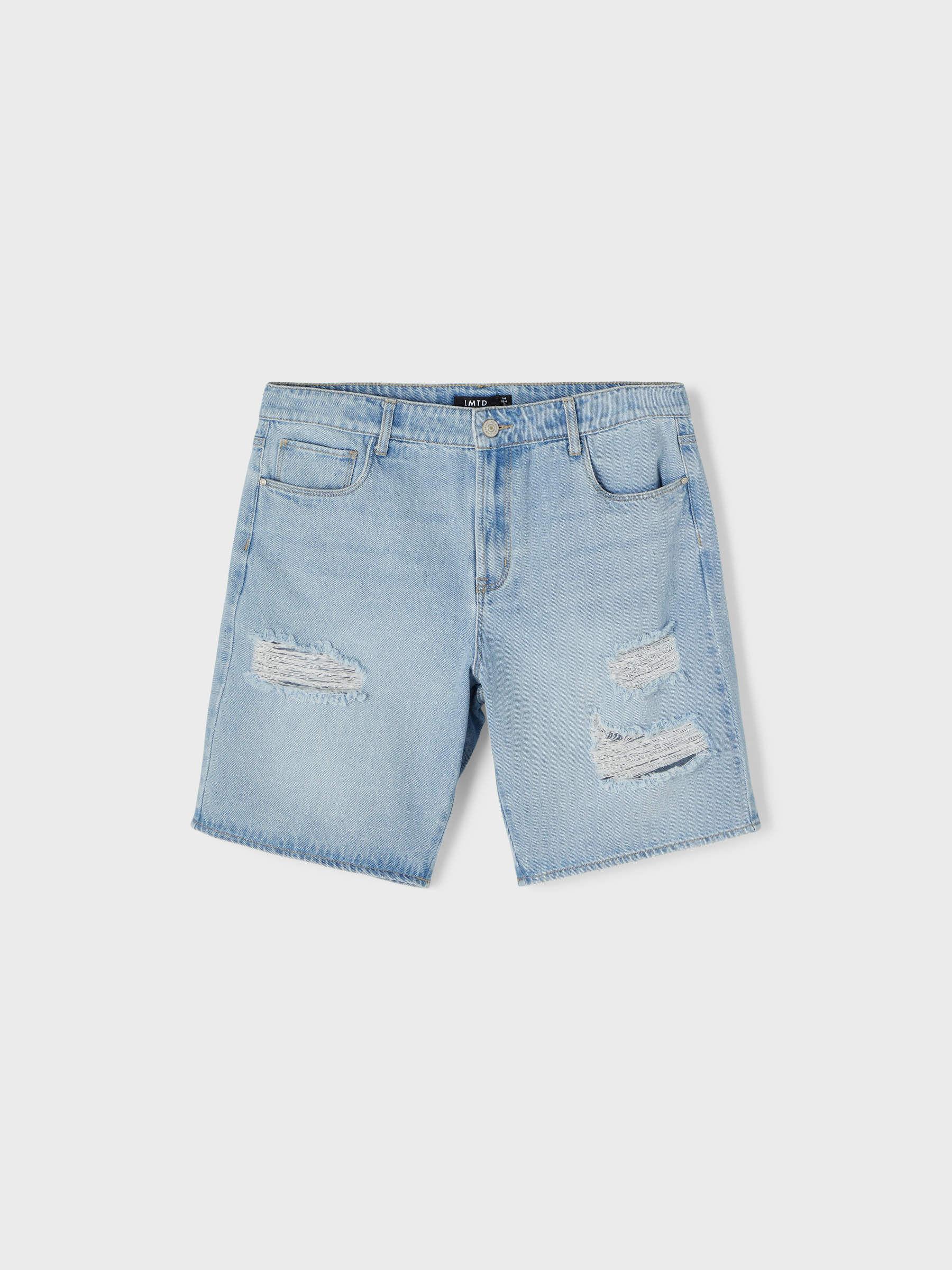 DAD DENIM SHORTS (Blue) from LMTD 
