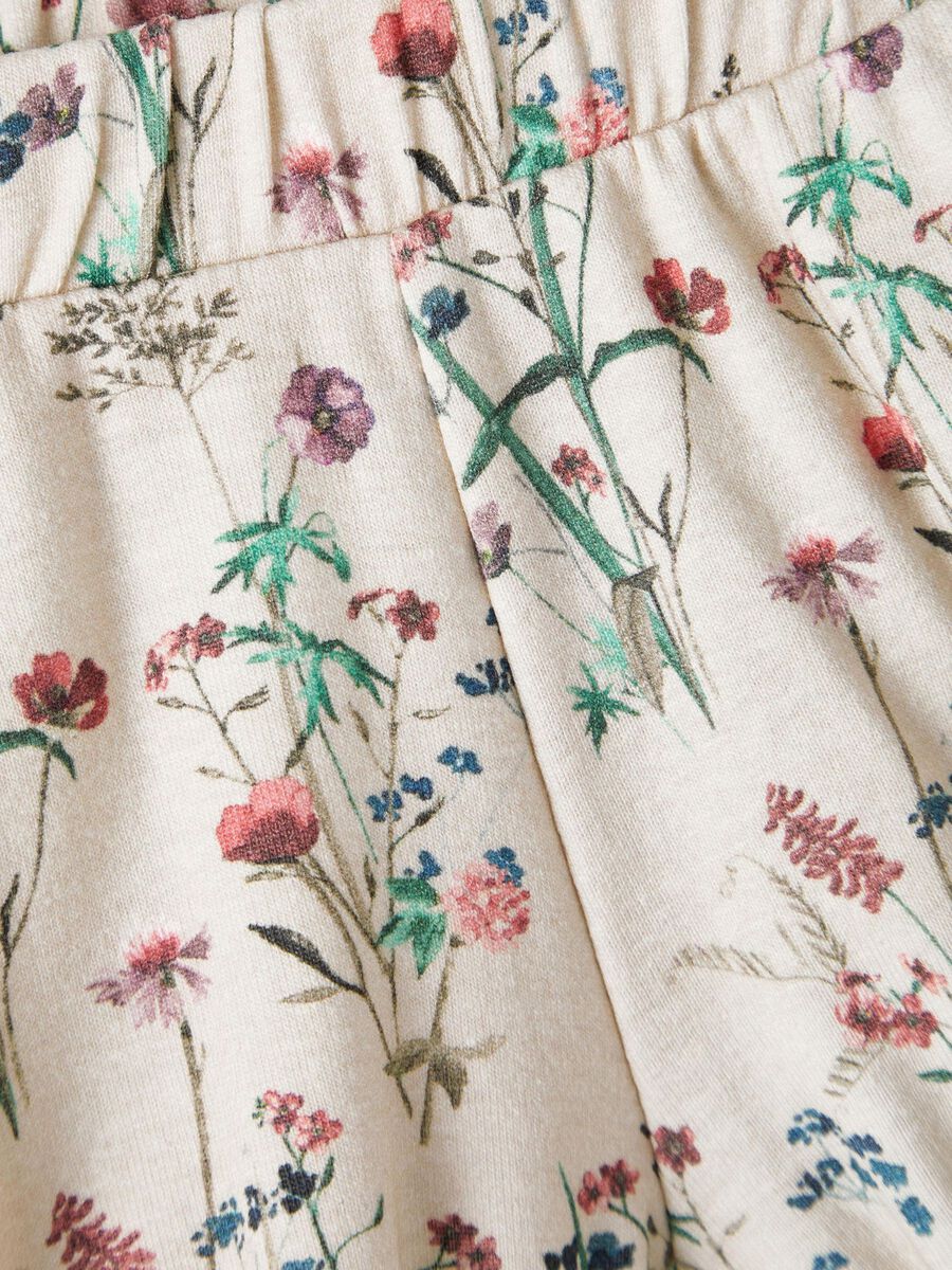 Carousel image - FLOWER SHORTS, Oatmeal | 3