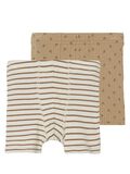 Name it 2-PACK BOXER SHORTS, Travertine, highres - 13204447_Travertine_001.jpg