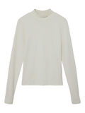 Name it RIB KNIT LONG SLEEVED TOP, Turtledove, highres - 13214671_Turtledove_001.jpg