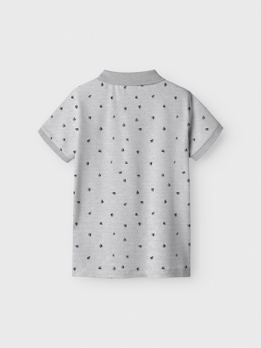 name it REGULAR FIT POLO SHIRT, Light Grey Melange, highres - 13241587_LightGreyMelange_1185606_002.jpg