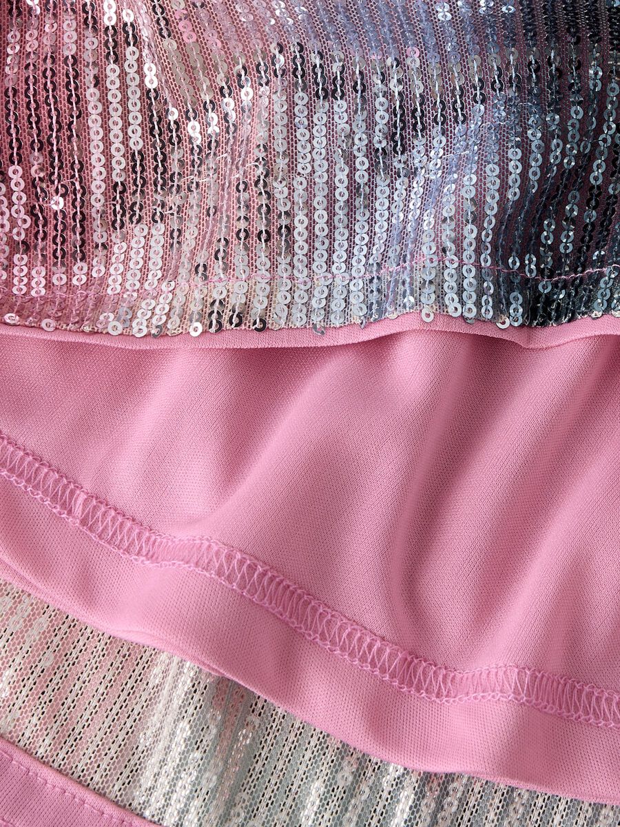 Carousel image 3 SEQUINS SKIRT, Flowering Ginger