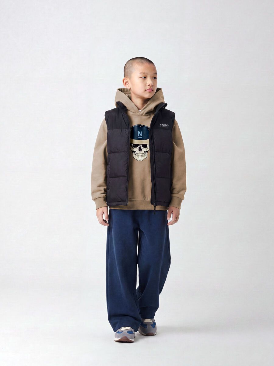 Product carousel image 2 WIDE LEG SWEATPANTS, Dark Sapphire