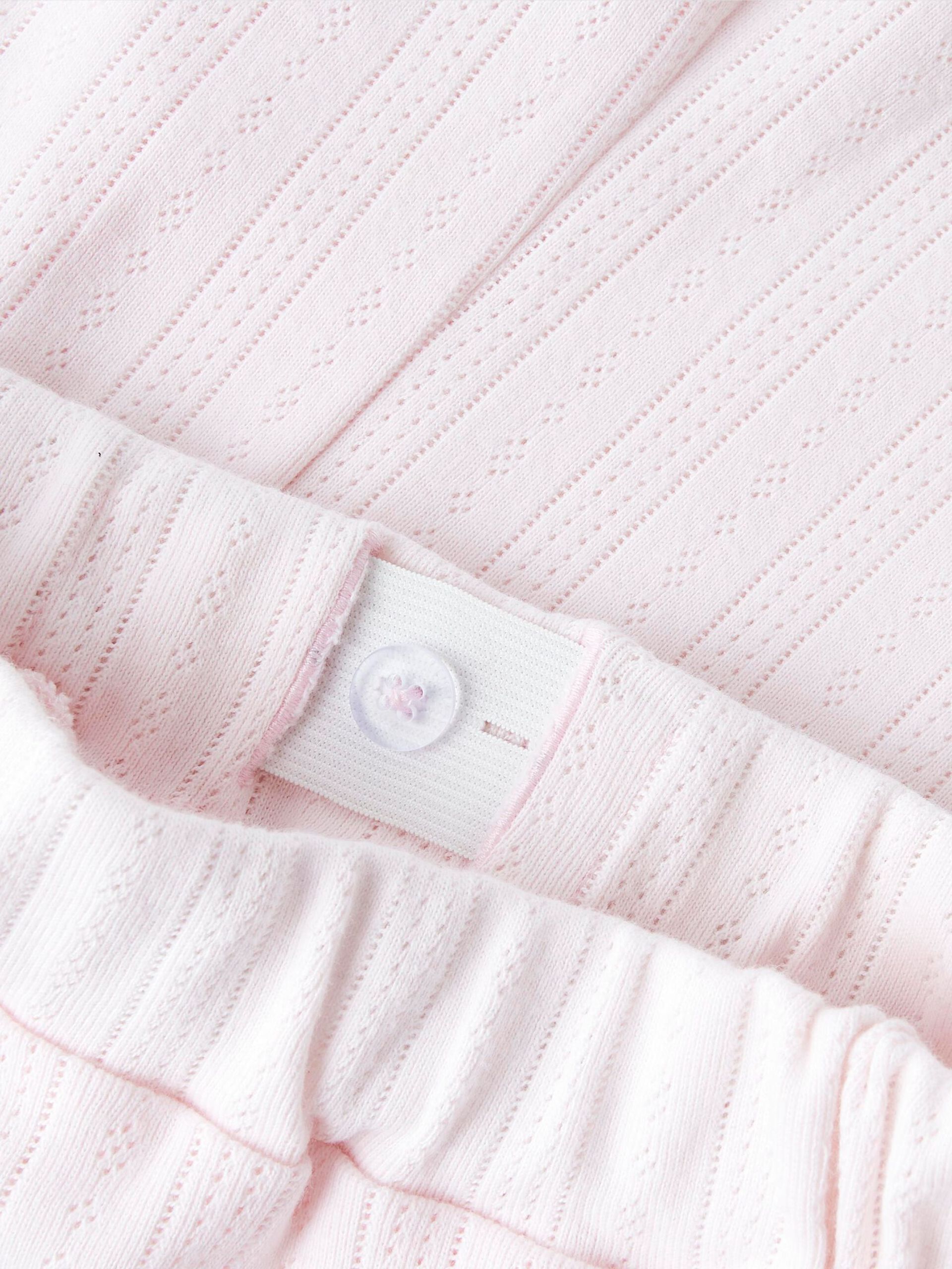 Carousel image - POINTELLE SHORTS, Pink Marshmallow | 3