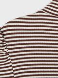 name it A RAYAS CUELLO CISNE CAMISETA, Chestnut, highres - 13193653_Chestnut_005.jpg