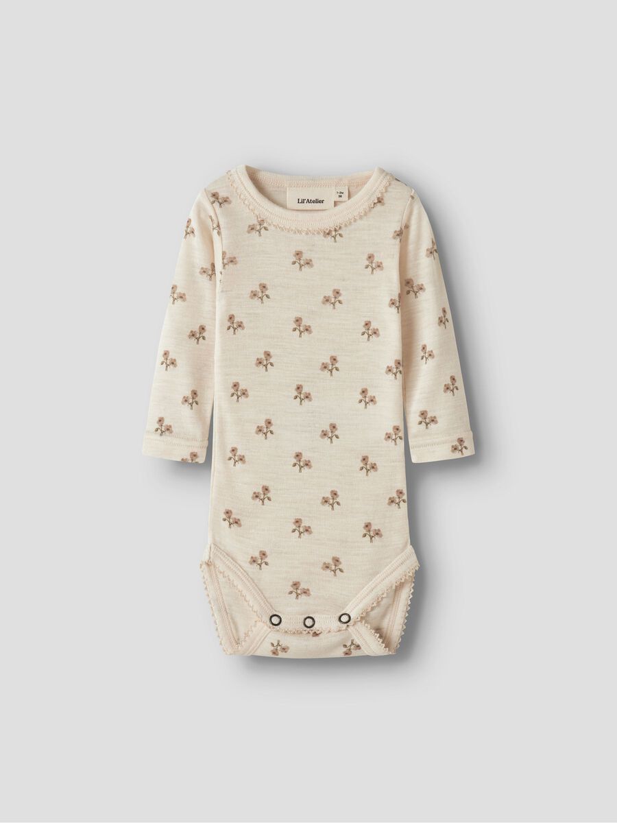 Product carousel image 2 LONG SLEEVED ROMPER, Turtledove