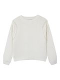 Name it RELAXED FIT KNITTED PULLOVER, White Alyssum, highres - 13234300_WhiteAlyssum_001.jpg